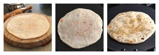 Broccoli Carrot Paratha-Recipe-Step-5