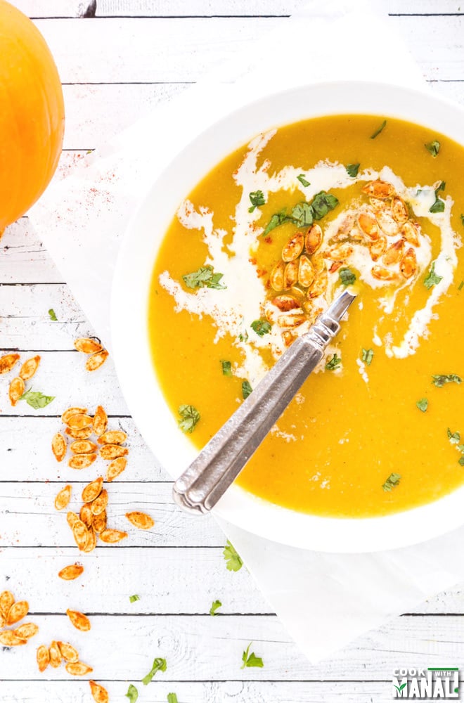 Curried Pumpkin Soup Recipe-1