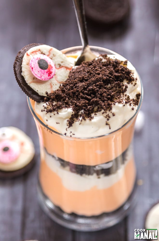 Individual Oreo No Bake Cheesecake