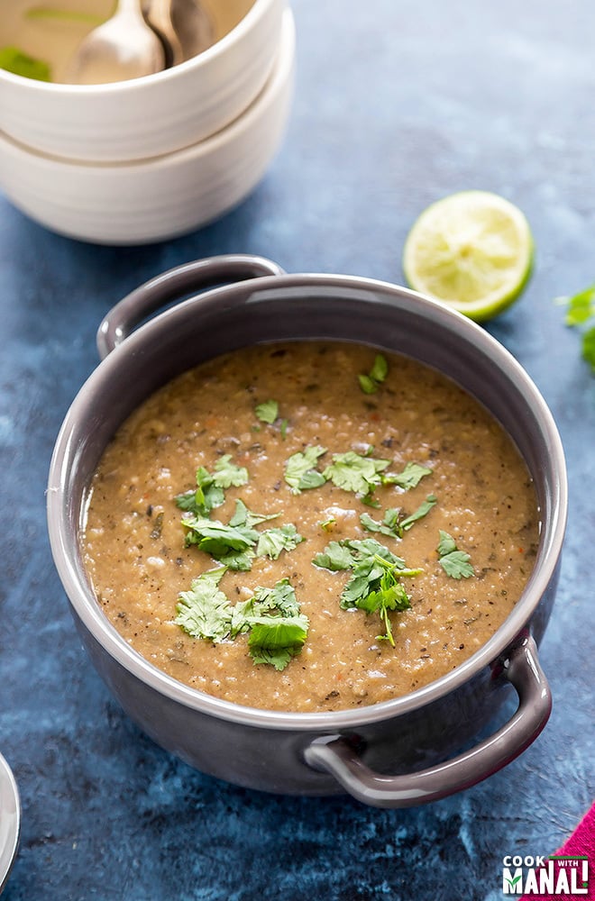 Instant Pot Mediterranean Lentil Soup