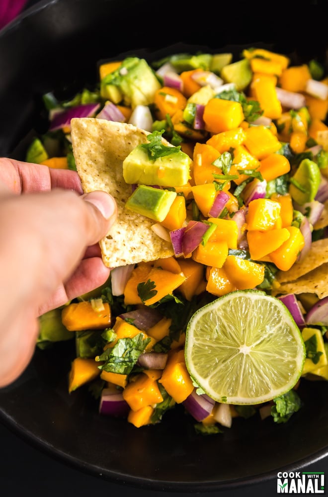 Mango Avocado Salsa Recipe